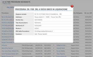 fallimento ENFOR
